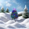 Colorful lights, Christmas trees, holiday decorations, LED lighting fixtures for indoor living rooms and courtyards Application Scenario